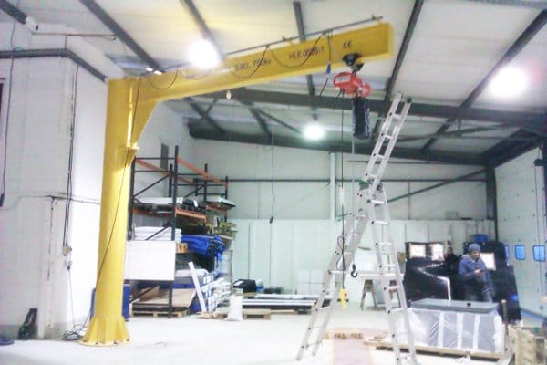 Free Standing Swing Jib Crane