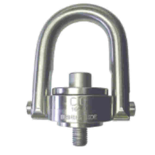 Crosby SS125M Stainless Steel Swivel Hoist Ring with Metric Thread