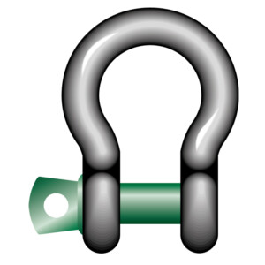 Green-Pin-Bow-Shackle-G4161-Screw-Pin-Standard-Bolt-Type-Shackle