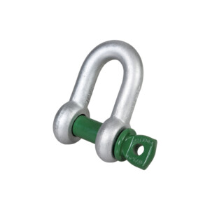 Green Pin Dee Shackle - G4151 Screw Pin Standard Bolt Type Shackle